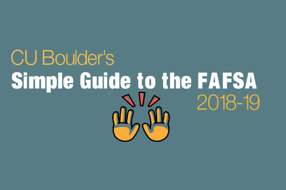 Guide to the FAFSA 2018-19
